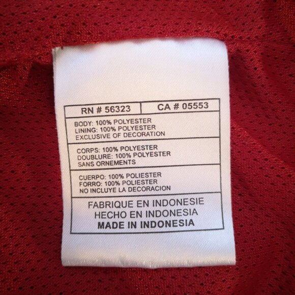 Nike Men's Red Sleeveless Size Large Athletic Tank Top - Picture 6 of 10